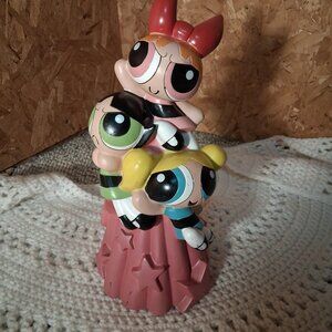 POWER PUFF GIRLS PLASTIC BANK-year2000